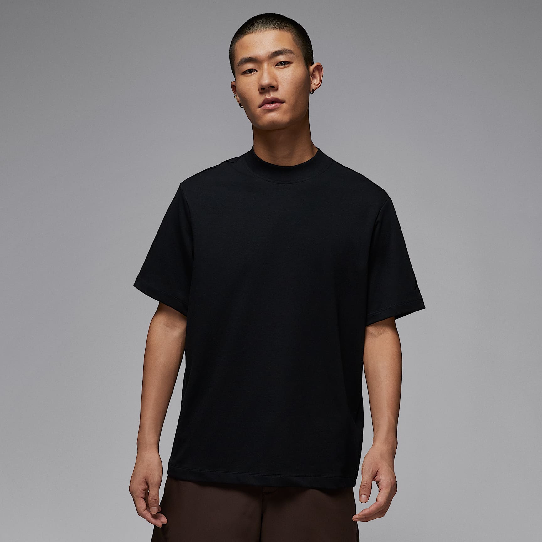 メンズウェア FR2 GOLF MOONSHOT Mock Neck Dry T-Shirt Jordan Sport Men's Dri-FIT Mock-Neck Golf Top. Nike ID